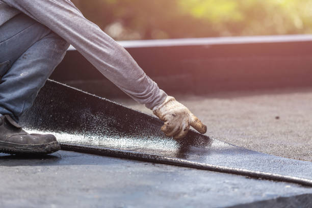 Professional Waterproofing technician working in Rock Hill, NY